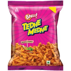 Bingo Tedhe Medhe Masala Tadka Crisps