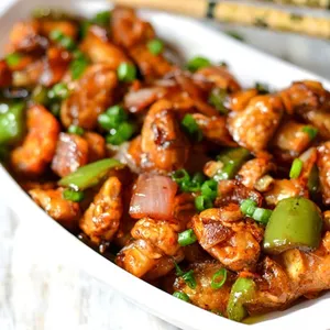 Mushroom Chilli Dry