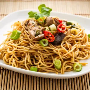 Mushroom Chowmein