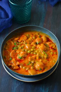 Mushroom Matar Dehati